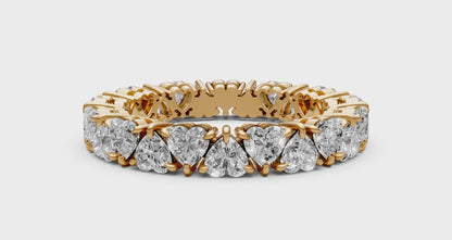 26-Diamond 0.10 CT Ring with Sleek Contemporary Design