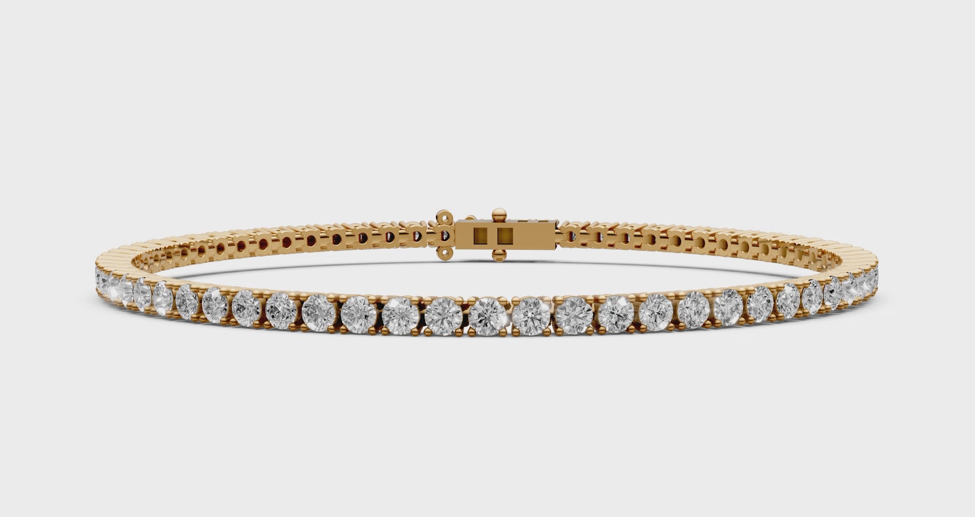 Diamond Bracelet 3.25ct, 65 Stones | Bracelets | The Carat Lab